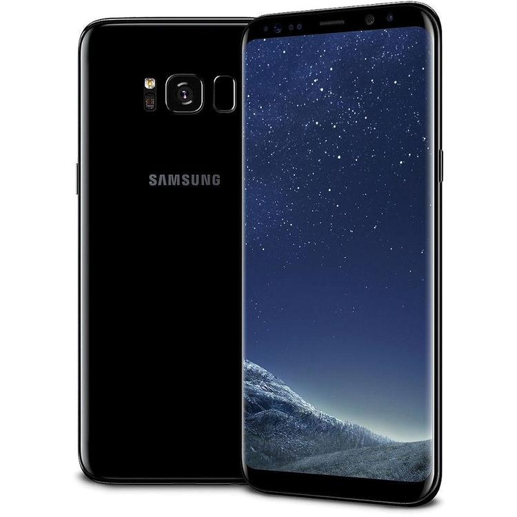 Samsung Galaxy S8 64GB Svart - BEGAGNAD - GOTT SKICK - OLÅST