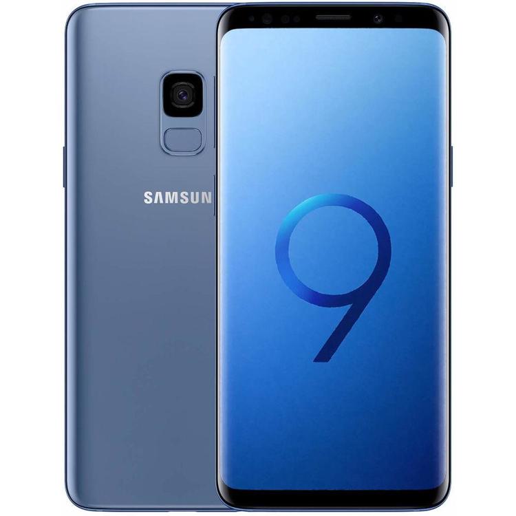 Samsung Galaxy S9 64GB Dual SIM Blå/Svart - BEG - ANVÄNT SKICK - OLÅST