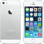 Apple iPhone 5S 16GB Silver - BEGAGNAD - GOTT SKICK - OPERATÖRSLÅST TRE
