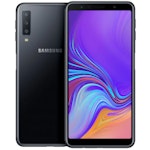 Samsung Galaxy A7 (2018) 64GB Dual SIM Svart - BEGAGNAD - GOTT SKICK - OLÅST