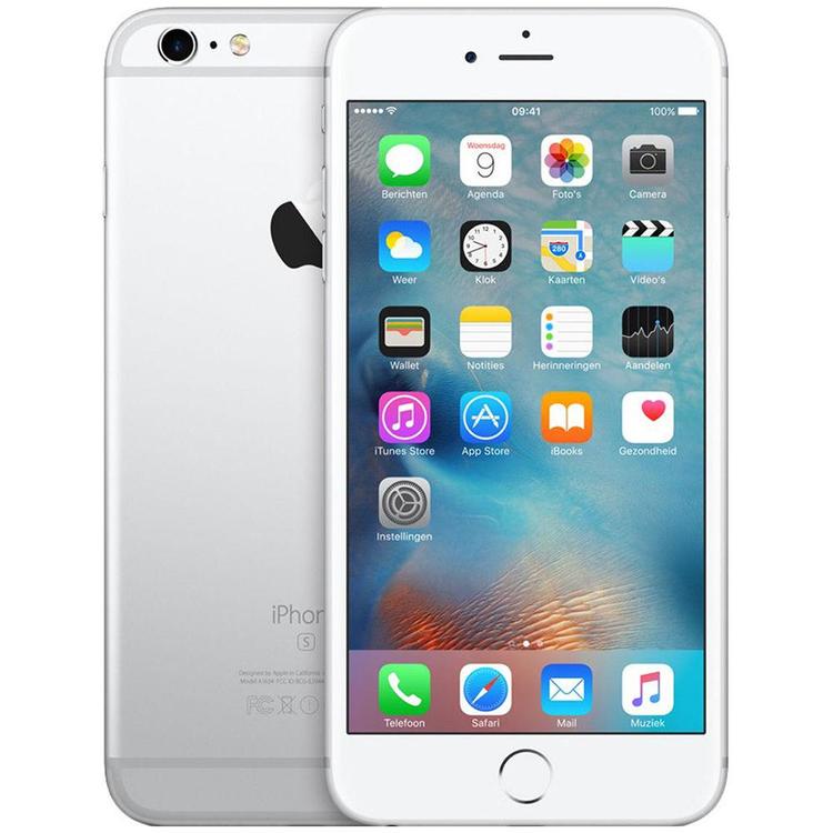 Apple iPhone 6S Plus 128GB Silver - BEG - GOTT SKICK - OLÅST