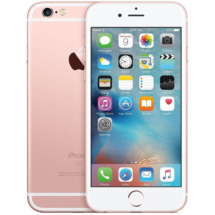 Apple iPhone 6S 128GB Rosa Guld - BEGAGNAD GOTT SKICK - OLÅST