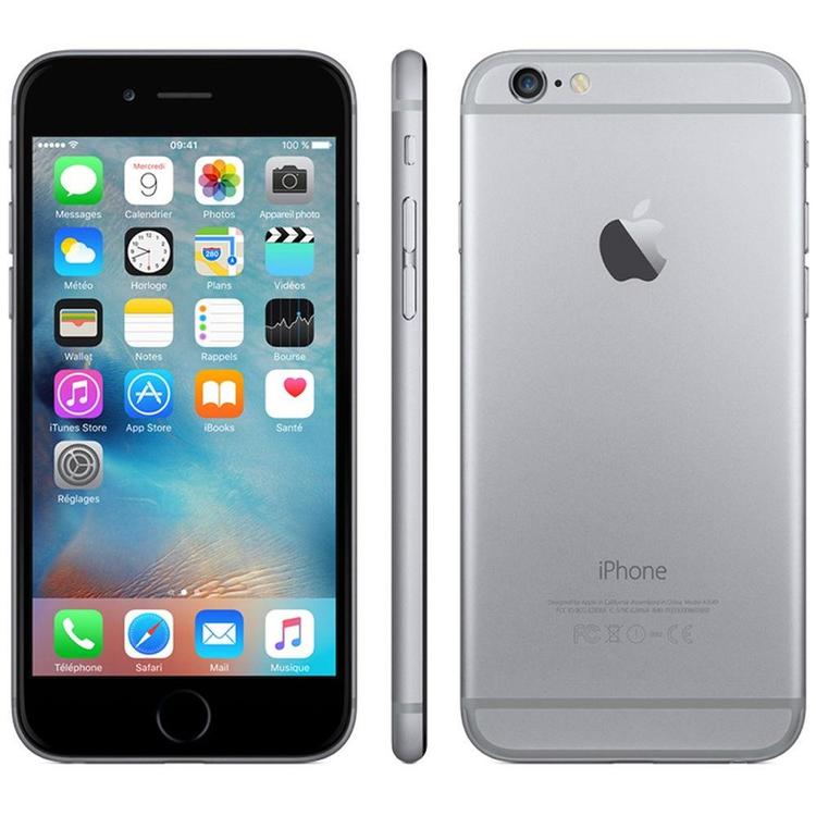 Apple iPhone 6 16GB Space Gray - BEGAGNAD - ANVÄNT SKICK - OLÅST