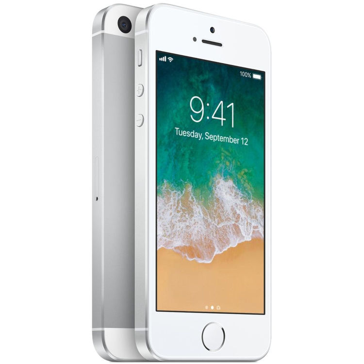 iPhone SE 16GB  Silver - BEG - ANVÄNT SKICK - OLÅST