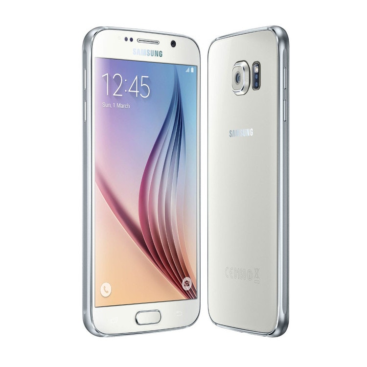 Samsung Galaxy S6 32GB Vit - BEGAGNAD - GOTT SKICK - OLÅST