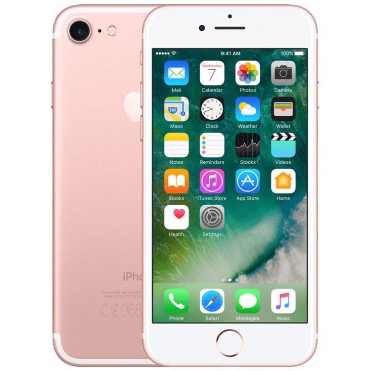 Apple iPhone 7 32GB Rosa Guld - BEGAGNAD - GOTT SKICK - OLÅST