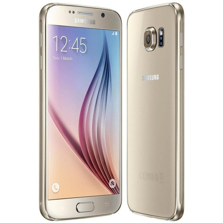 Samsung Galaxy S6 32GB Guld - BEGAGNAD - FINT SKICK - OLÅST