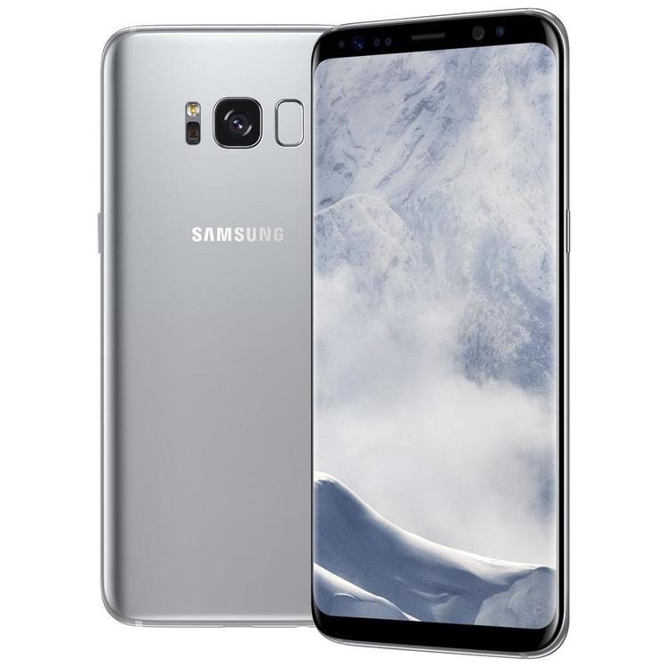 Samsung Galaxy S8 64GB Silver - BEGAGNAD - OKEJ SKICK - OLÅST