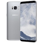 Samsung Galaxy S8 64GB Silver - BEGAGNAD - OKEJ SKICK - OLÅST