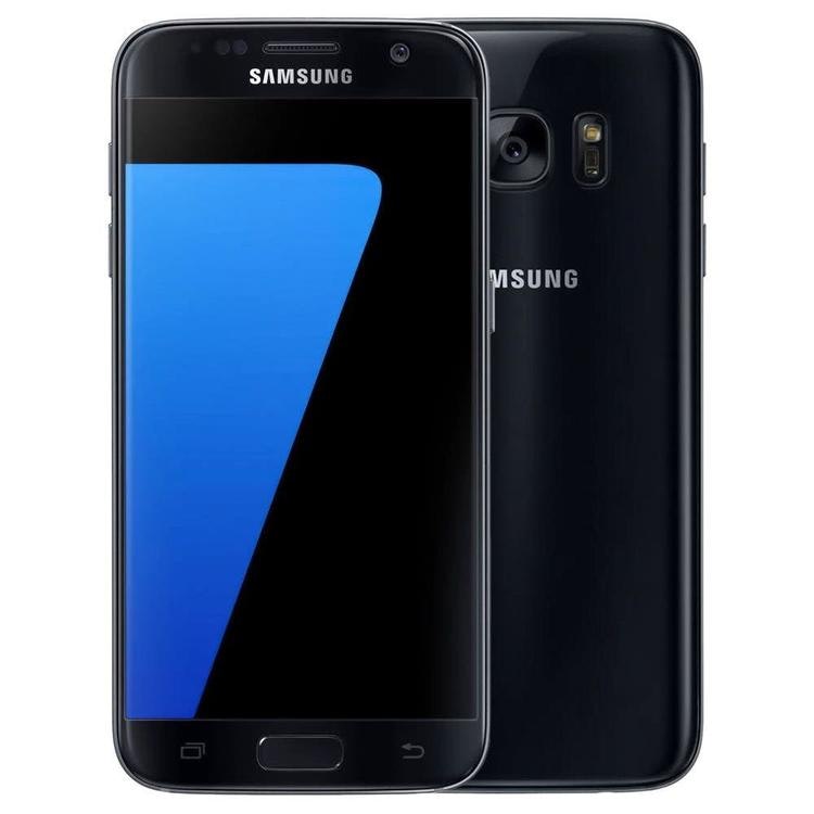 Samsung Galaxy S7 32GB Svart - BEGAGNAD - OKEJ SKICK - OLÅST