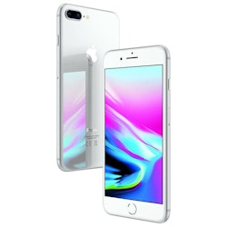 Apple iPhone 8 Plus 256GB Silver - BEGAGNAD - GOTT SKICK - OLÅST