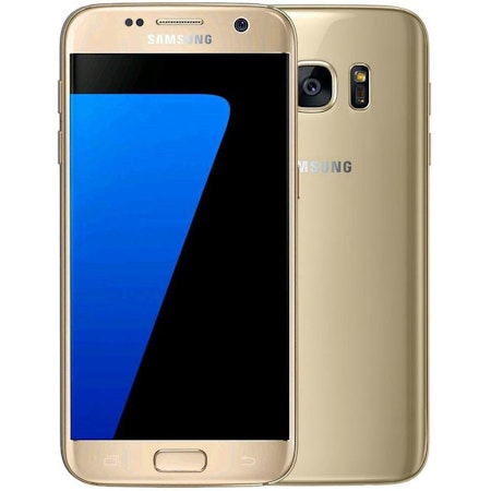 Samsung Galaxy S7 32GB Guld - BEGAGNAD - OKEJ SKICK - OLÅST