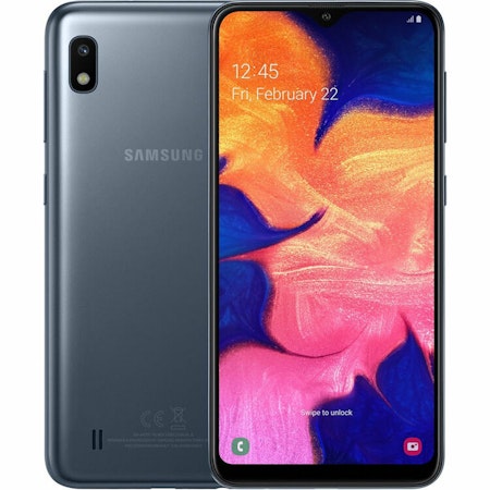 Samsung Galaxy A10 (2019) 32GB Dual SIM Svart - BEGAGNAD - GOTT SKICK - OLÅST