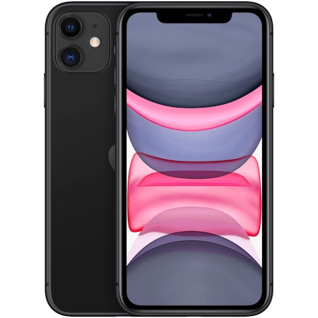 Apple iPhone 11 256GB Svart - BEGAGNAD - GOTT SKICK - OLÅST