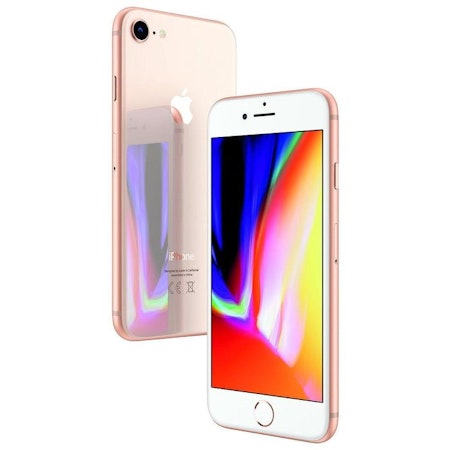 Apple iPhone 8 64GB Guld - BEGAGNAD - GOTT SKICK - OLÅST