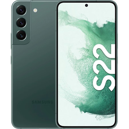 Samsung Galaxy S22 5G 128GB Dual SIM Grön - BEGAGNAD - GOTT SKICK - OLÅST