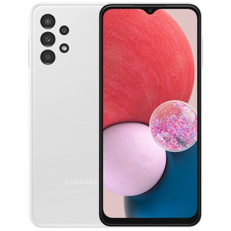 Samsung Galaxy A13 64GB Dual SIM Vit - BEGAGNAD - GOTT SKICK - OLÅST