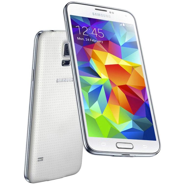 Samsung Galaxy S5 16GB Vit - BEG - ANVÄNT SKICK - OLÅST