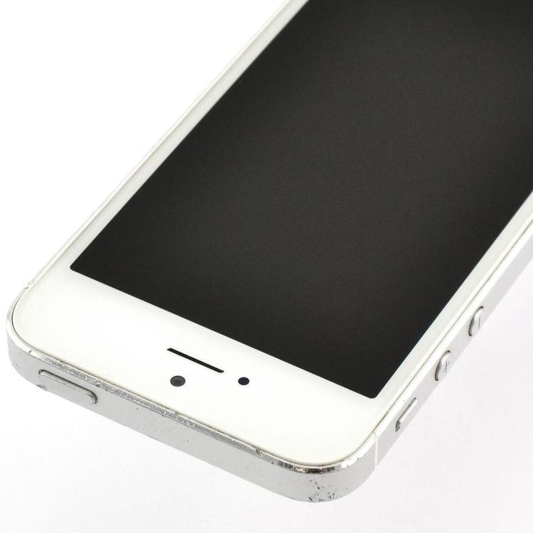 Apple iPhone 5 16GB Silver - BEGAGNAD - ANVÄNT SKICK - OPERATÖRSLÅST TELIA