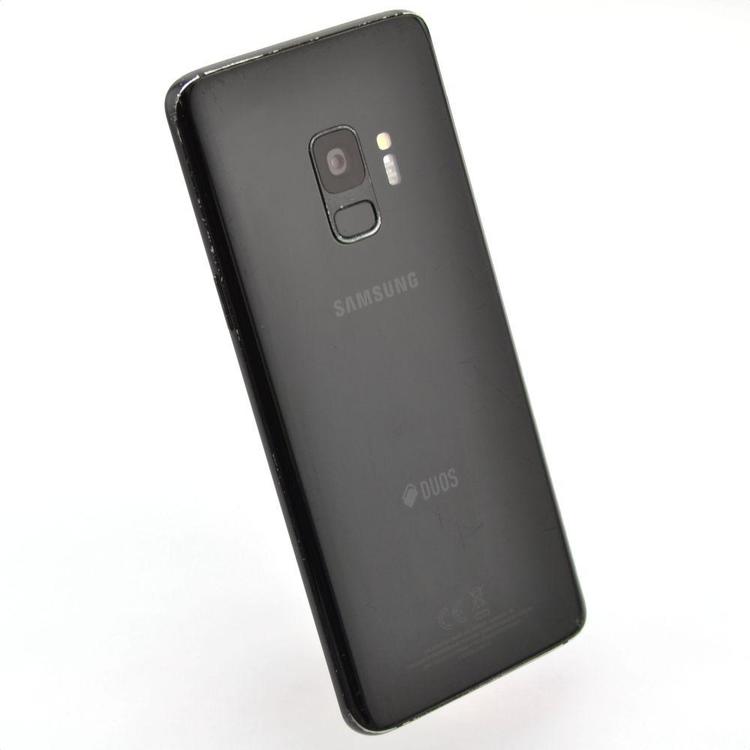 Samsung Galaxy S9 64GB Dual SIM Svart - BEG - ANVÄNT SKICK - OLÅST