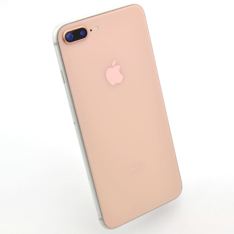 Apple iPhone 8 Plus 64GB Silver/Guld - BEGAGNAD - GOTT SKICK - OLÅST