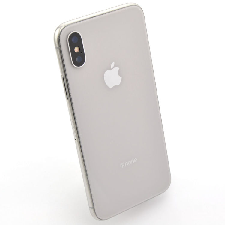 Apple iPhone X 256GB Silver - BEG - GOTT SKICK - OLÅST