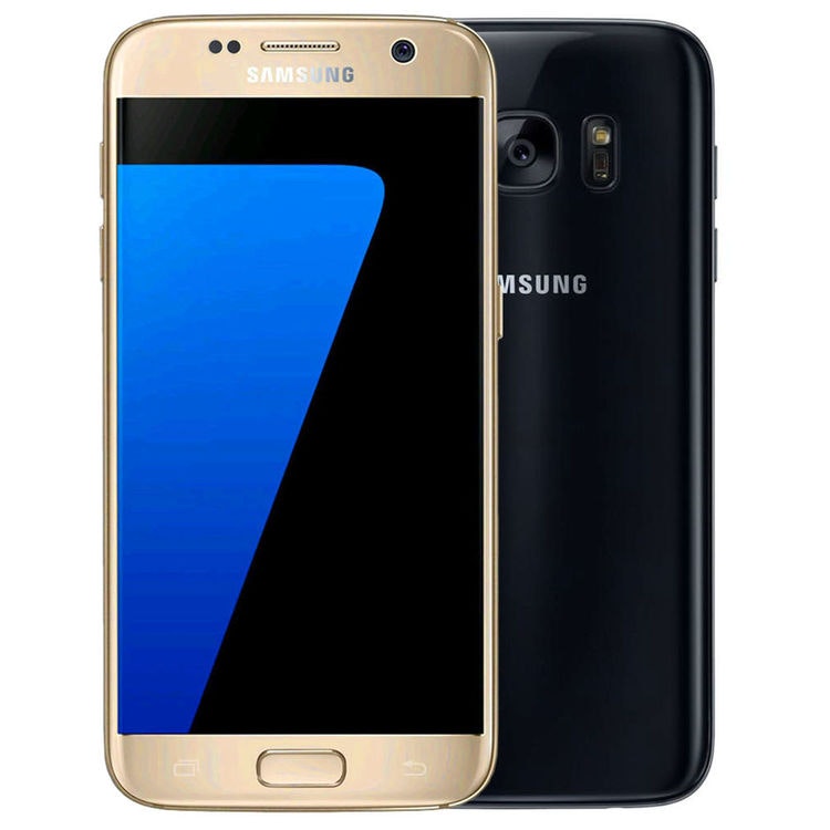 Samsung Galaxy S7 32GB Guld/Svart - BEGAGNAD - GOTT SKICK - OLÅST
