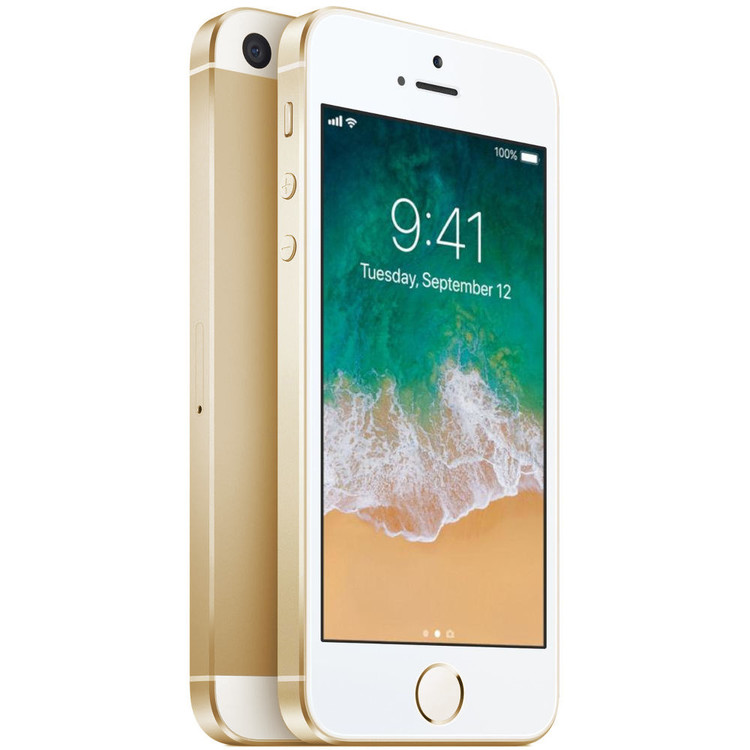 iPhone SE 32GB  Guld - BEG - GOTT SKICK - OLÅST