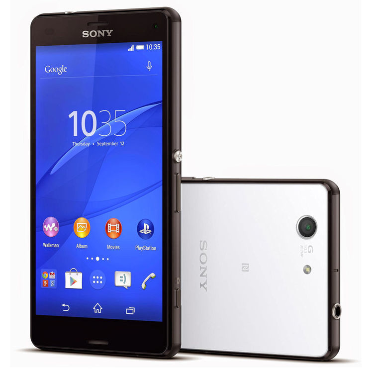 Sony Xperia Z3 Compact 16GB Svart/Vit - BEG - GOTT SKICK - OLÅST