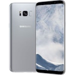 Samsung Galaxy S8 Plus 64GB Silver - BEGAGNAD - FINT SKICK - OLÅST