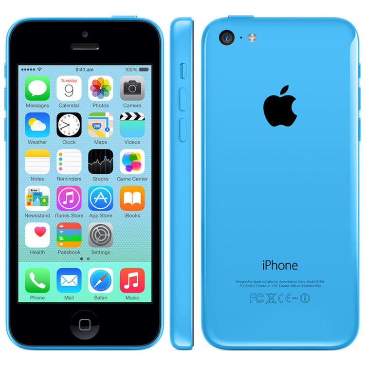 iPhone 5C 8GB  Blå - BEG - GOTT SKICK - OLÅST