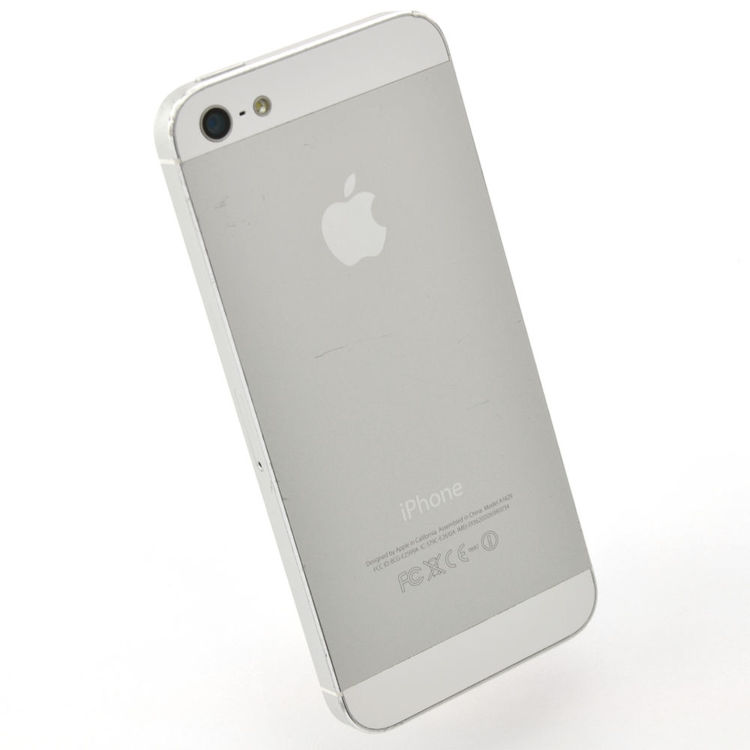 iPhone 5 16GB Silver - BEG - GOTT SKICK - OLÅST