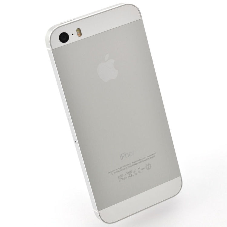 Apple iPhone 5S 16GB Silver - BEGAGNAD - GOTT SKICK - OLÅST
