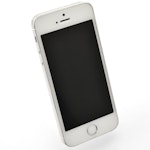 Apple iPhone 5S 16GB Silver - BEGAGNAD - OKEJ SKICK - OLÅST