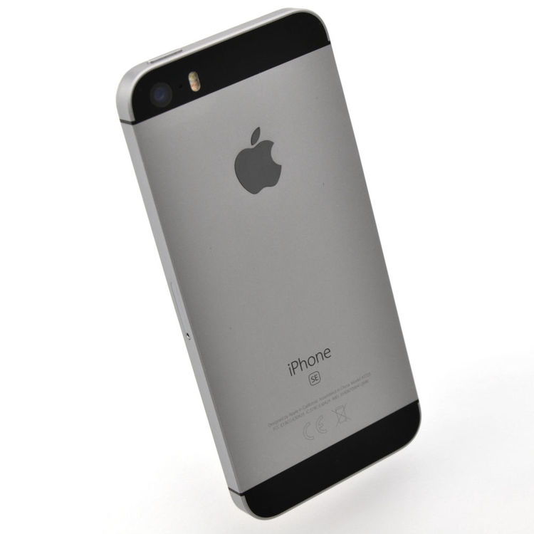 Apple iPhone SE 16GB Space Gray - BEG - GOTT SKICK - OPERATÖRSLÅST TRE