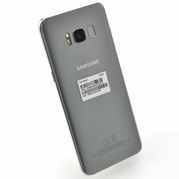 Samsung Galaxy S8 64GB Silver - BEG - GOTT SKICK - OLÅST