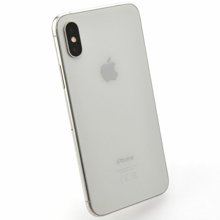 Apple iPhone XS 256GB Silver - BEG - GOTT SKICK - OLÅST