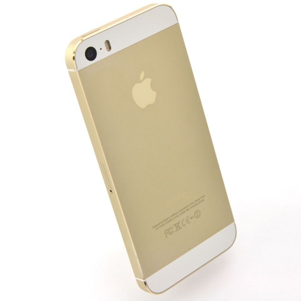 Apple iPhone 5S 16GB Guld - BEGAGNAD - GOTT SKICK - OLÅST