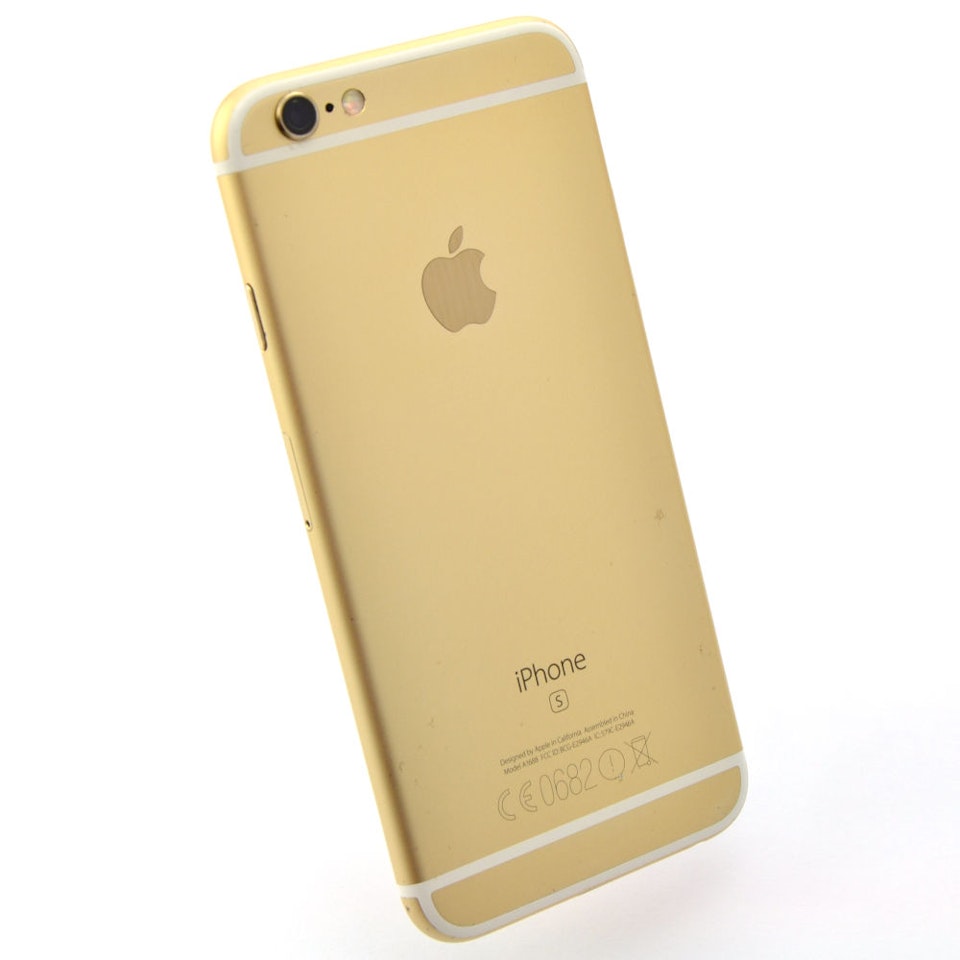 Apple iPhone 6S 16GB Guld - BEGAGNAD - ANVÄNT SKICK - OLÅST