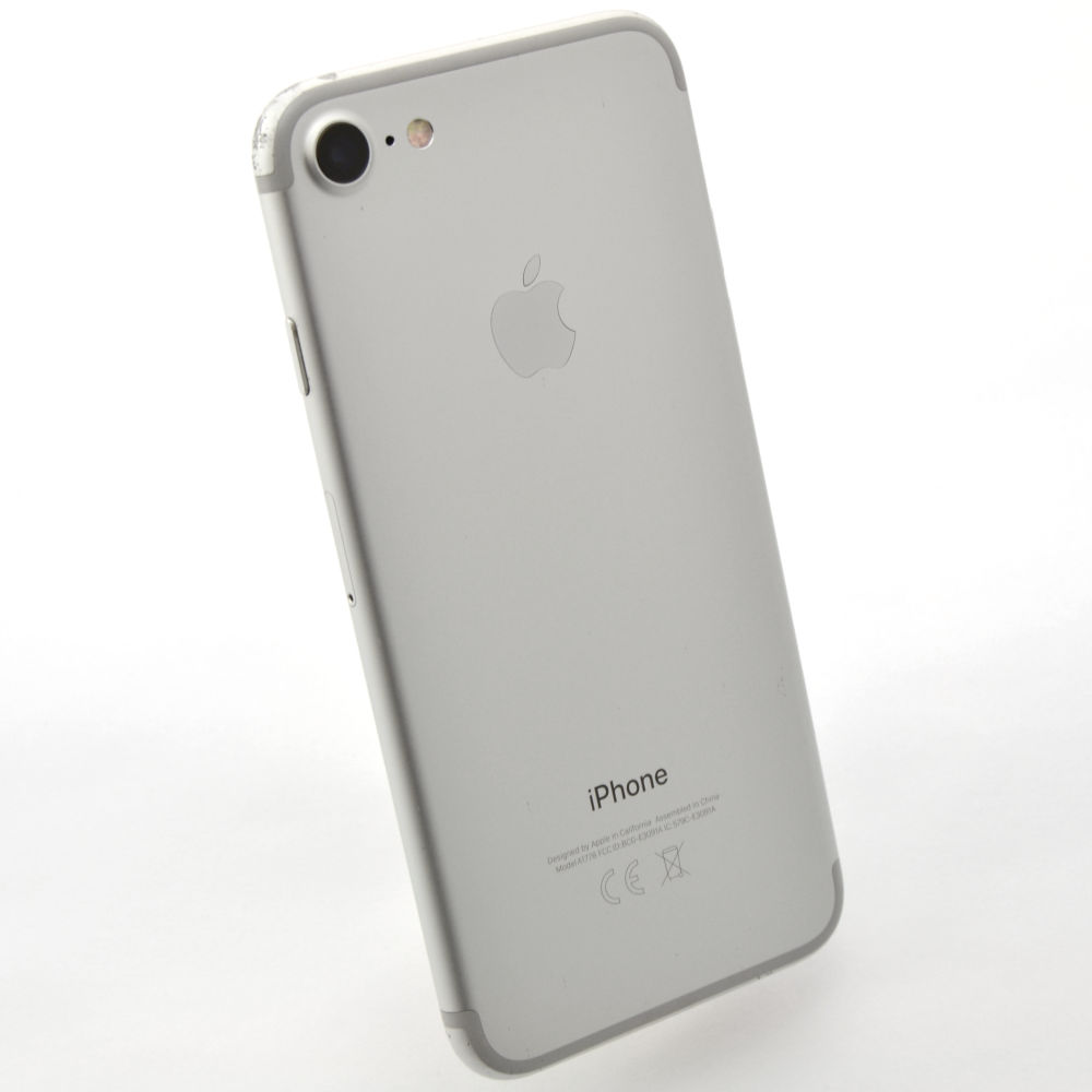 Apple iPhone 7 128GB Silver - BEG - GOTT SKICK - OLÅST