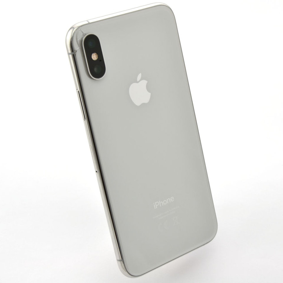Apple iPhone XS 64GB Silver - BEGAGNAD - GOTT SKICK - OLÅST