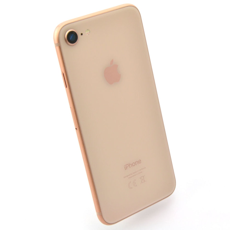 Apple iPhone 8 64GB Guld - BEGAGNAD - OKEJ SKICK - OLÅST