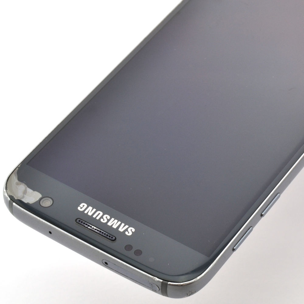 Samsung Galaxy S7 32GB Svart - BEG - ANVÄNT SKICK - OLÅST