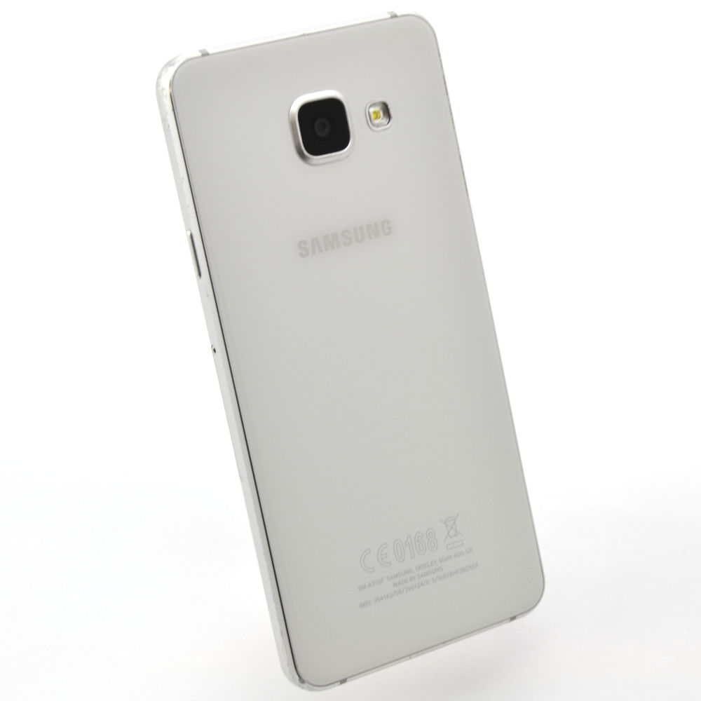 Samsung Galaxy A3 (2016) 16GB Vit - BEG - ANVÄNT SKICK - OLÅST