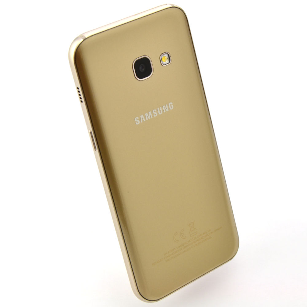 Samsung Galaxy A3 (2017) 16GB Guld - BEG - GOTT SKICK - OLÅST