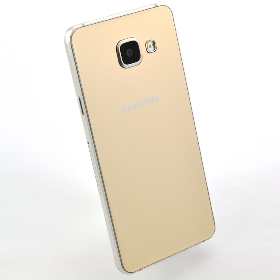 Samsung Galaxy A3 (2016) 16GB Vit/Guld - BEGAGNAD - GOTT SKICK - OLÅST