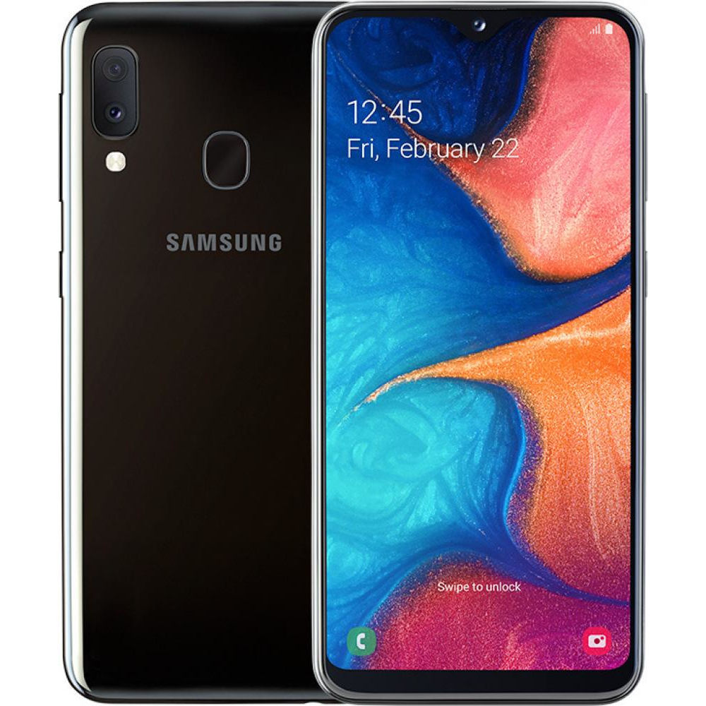 Samsung Galaxy A20e (2019) 32GB Dual SIM Svart - BEG - GOTT SKICK - OLÅST