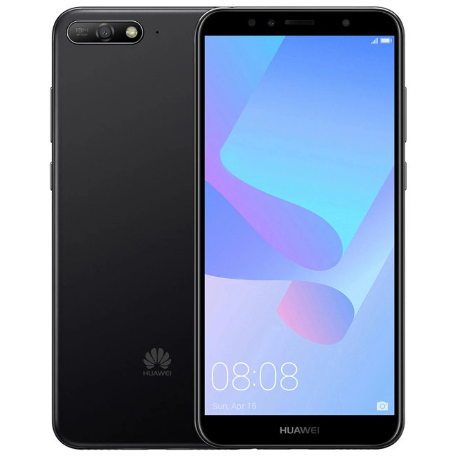 Huawei Y6 (2018) 16GB Dual SIM Svart - FINT SKICK - OLÅST