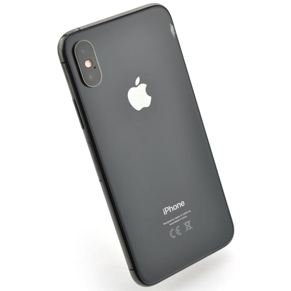 Apple iPhone XS 256GB Space Gray - BEGAGNAD - OKEJ SKICK - OLÅST