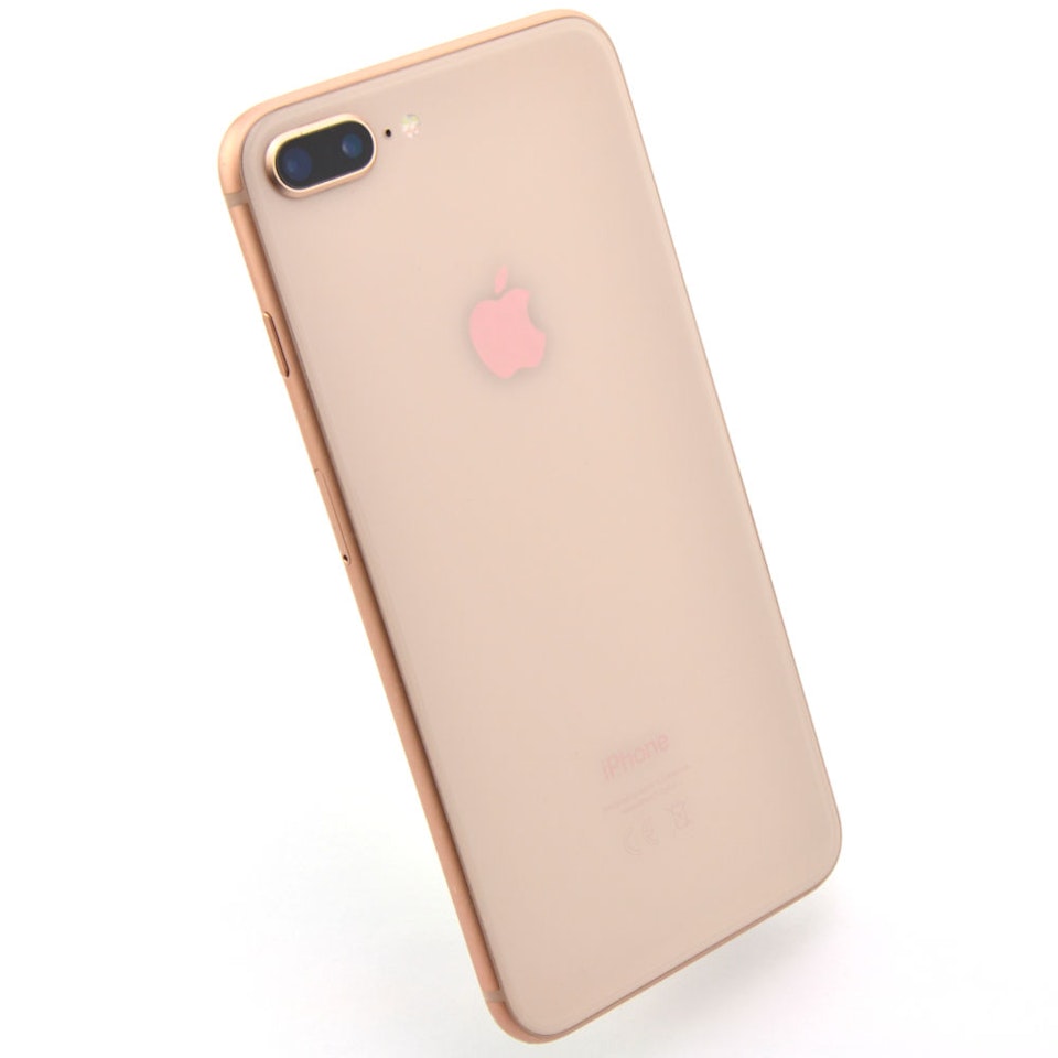 Apple iPhone 8 Plus 64GB Guld - BEGAGNAD - GOTT SKICK - OLÅST